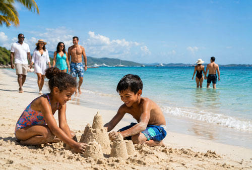 Family-friendly Caribbean group resort planning with My Travel Guy